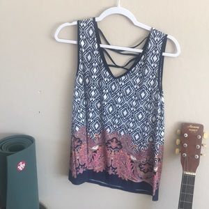 NWT Boho sleeveless blouse - Agenda!